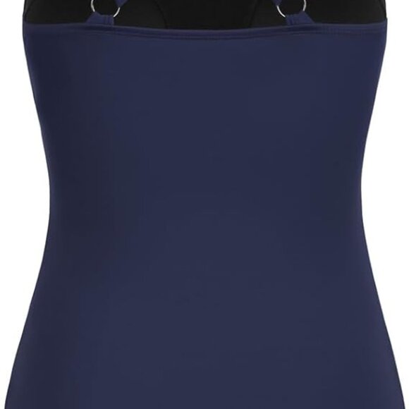 Septangle High Neck One Piece Swimsuit for Women Size 14 - Picture 2 of 7